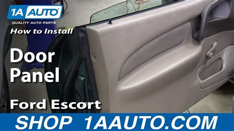 how to remove door panels on 1997 ford escort  Remove the PCM bracket clip